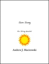Sun Song Orchestra sheet music cover